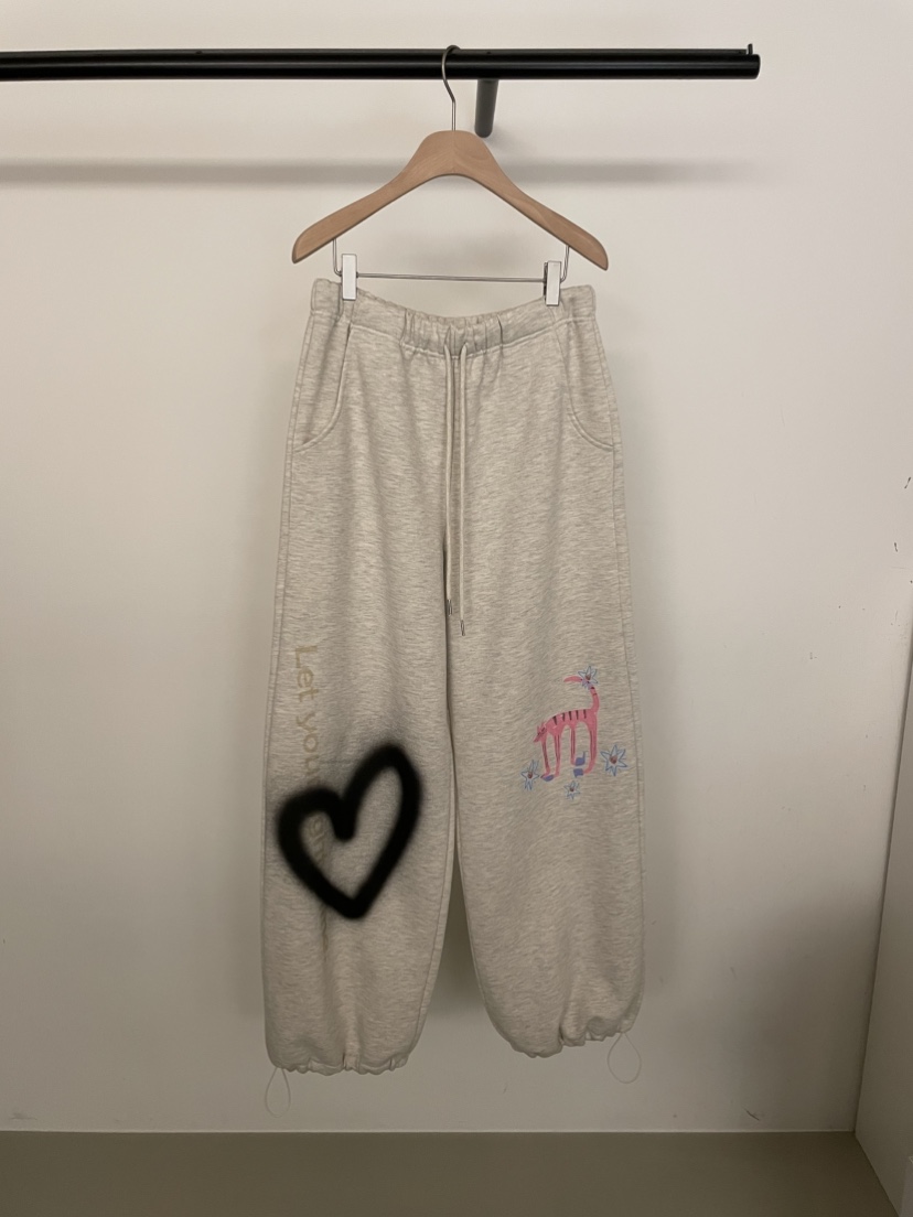 BOLD-A韓國代購㊣女裝新品休閑推薦熱賣25秋冬時尚休閑褲加絨RE BOLD休閑褲圖色1