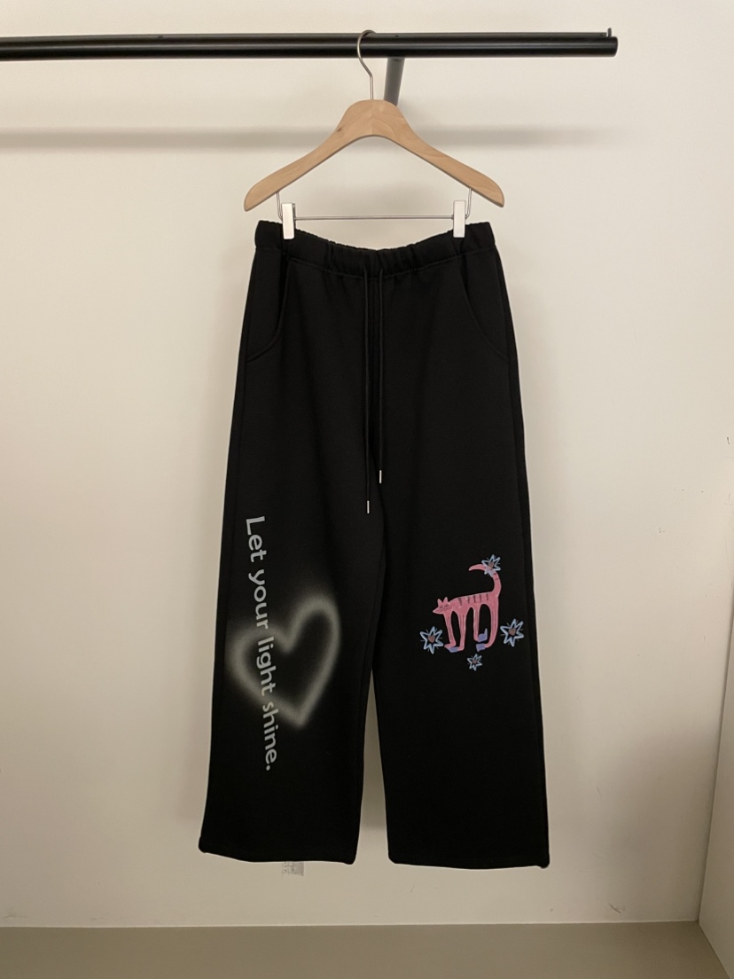 BOLD-A韓國代購㊣女裝新品休閑推薦熱賣25秋冬時尚休閑褲加絨RE BOLD休閑褲圖色3