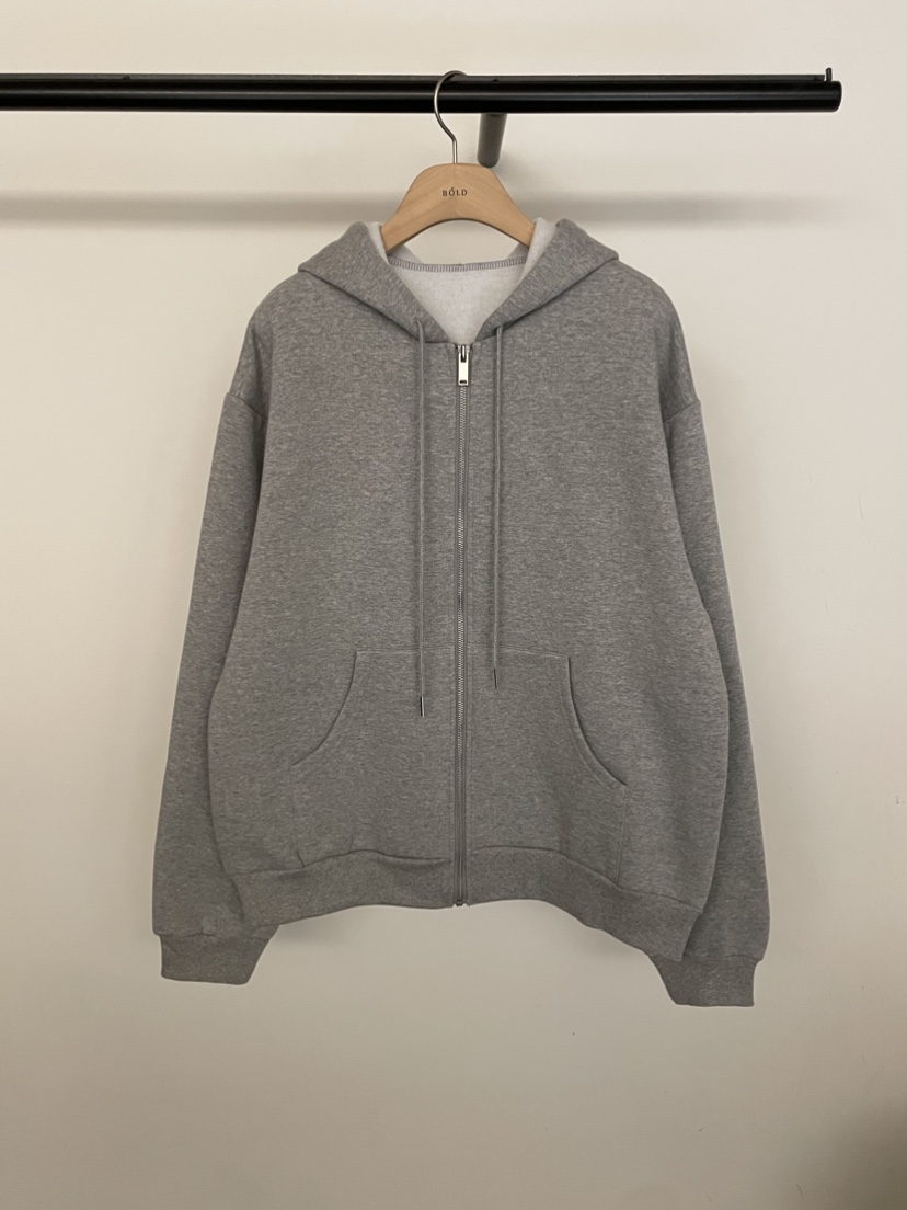 BOLD-A韓國直郵㊣女裝新品推薦時尚熱賣25秋冬衛衣加絨拉鏈RE BOLD衛衣圖色3