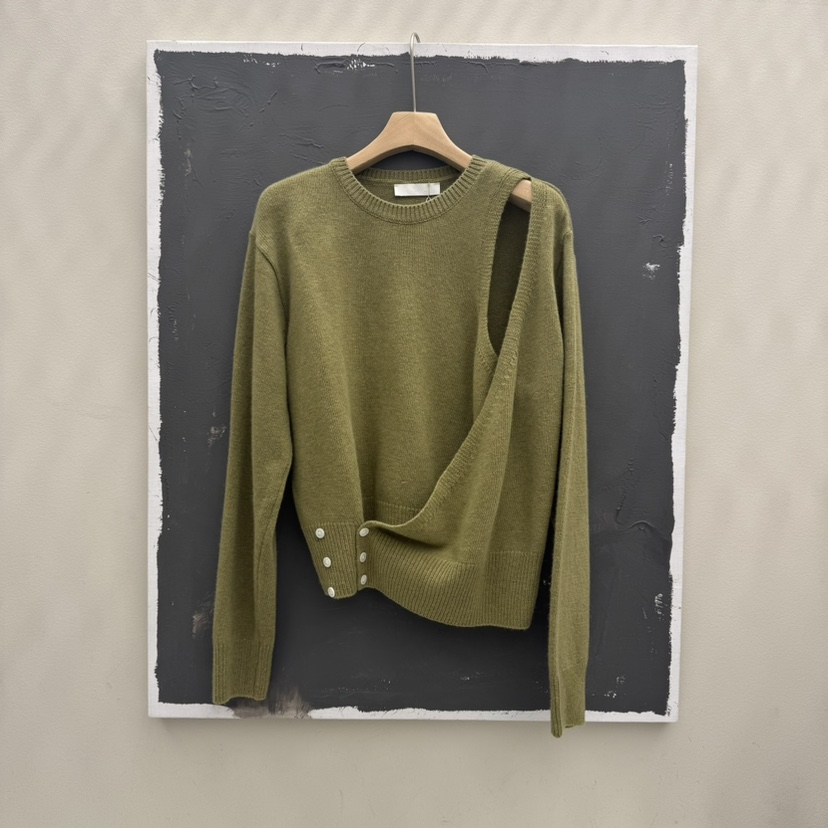 EOOB/LAMEREI東大門㊣直郵女士新品人氣時尚25秋冬針織衫浣熊EOOB/LAMEREI針織衫圖色1