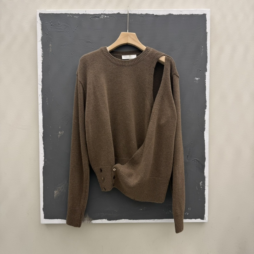 EOOB/LAMEREI東大門㊣直郵女士新品人氣時尚25秋冬針織衫浣熊EOOB/LAMEREI針織衫圖色2