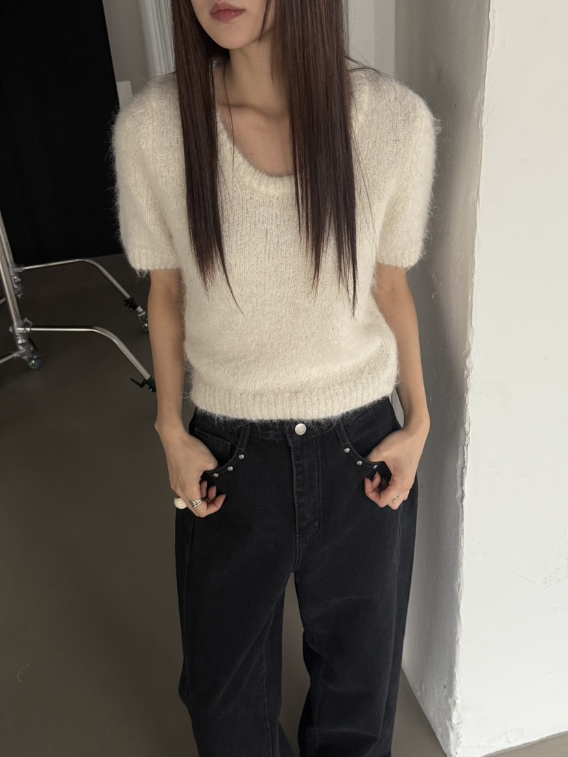 BOOMBINE東大門㊣直郵女士新款熱賣職業25秋冬人氣休閑牛仔褲BOOMBINE牛仔褲