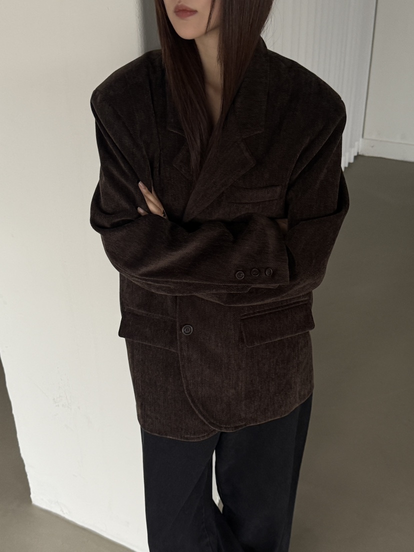 BOOMBINE東大門㊣直郵女裝新品職業推薦熱賣人氣時尚25秋冬夾克BOOMBINE夾克