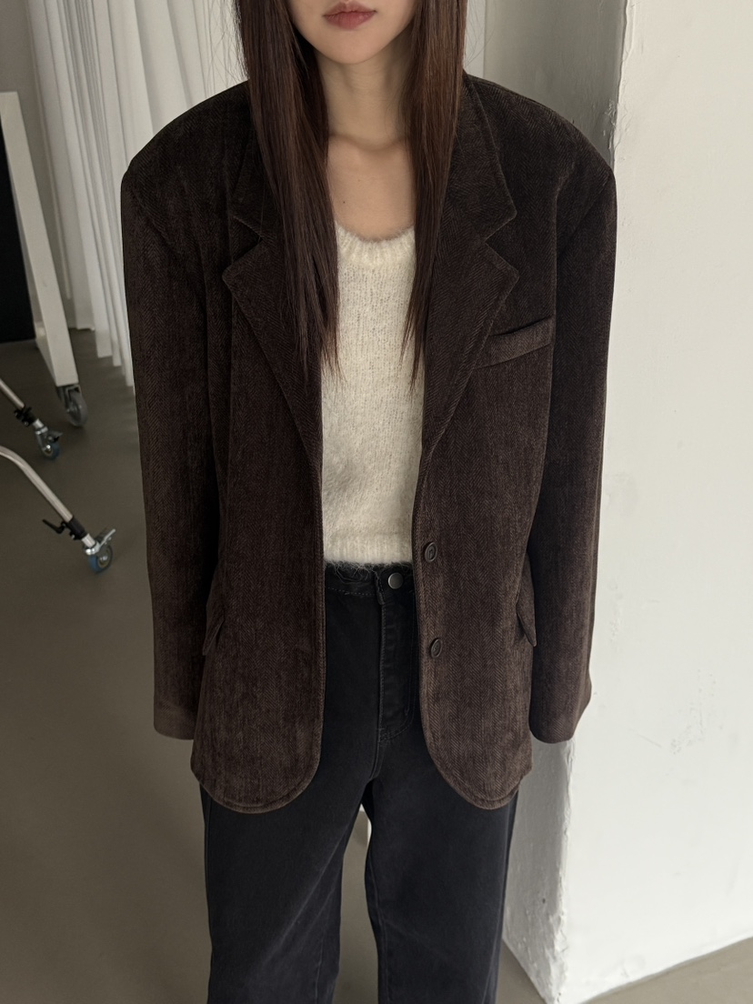 BOOMBINE東大門㊣直郵女裝新品職業推薦熱賣人氣時尚25秋冬夾克BOOMBINE夾克