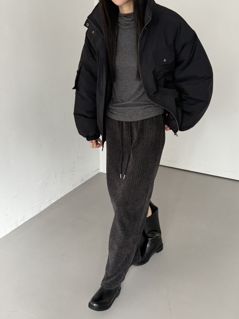 BOOMBINE韓國代購㊣女士新品休閑人氣時尚25秋冬職業推薦夾克BOOMBINE夾克