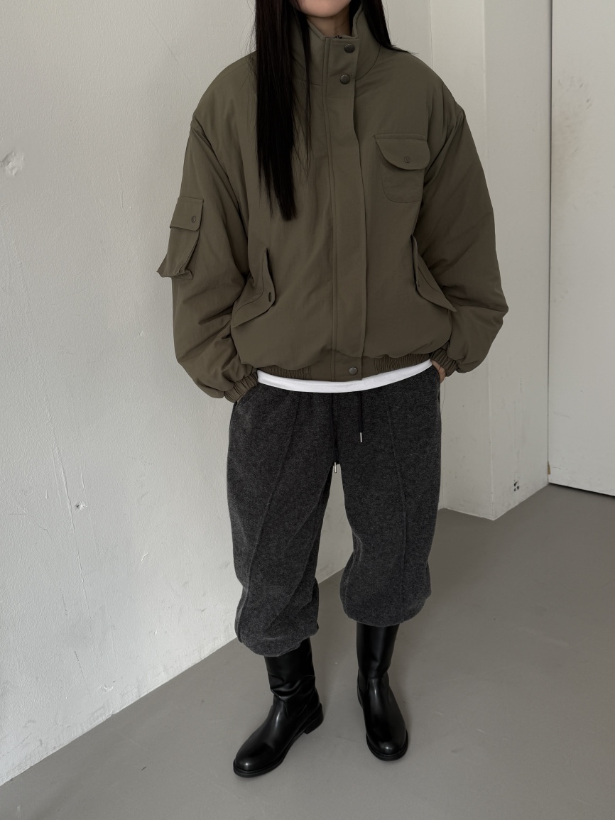 BOOMBINE韓國代購㊣女士新品休閑人氣時尚25秋冬職業推薦夾克BOOMBINE夾克