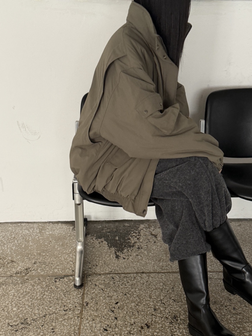 BOOMBINE韓國代購㊣女士新品休閑人氣時尚25秋冬職業推薦夾克BOOMBINE夾克