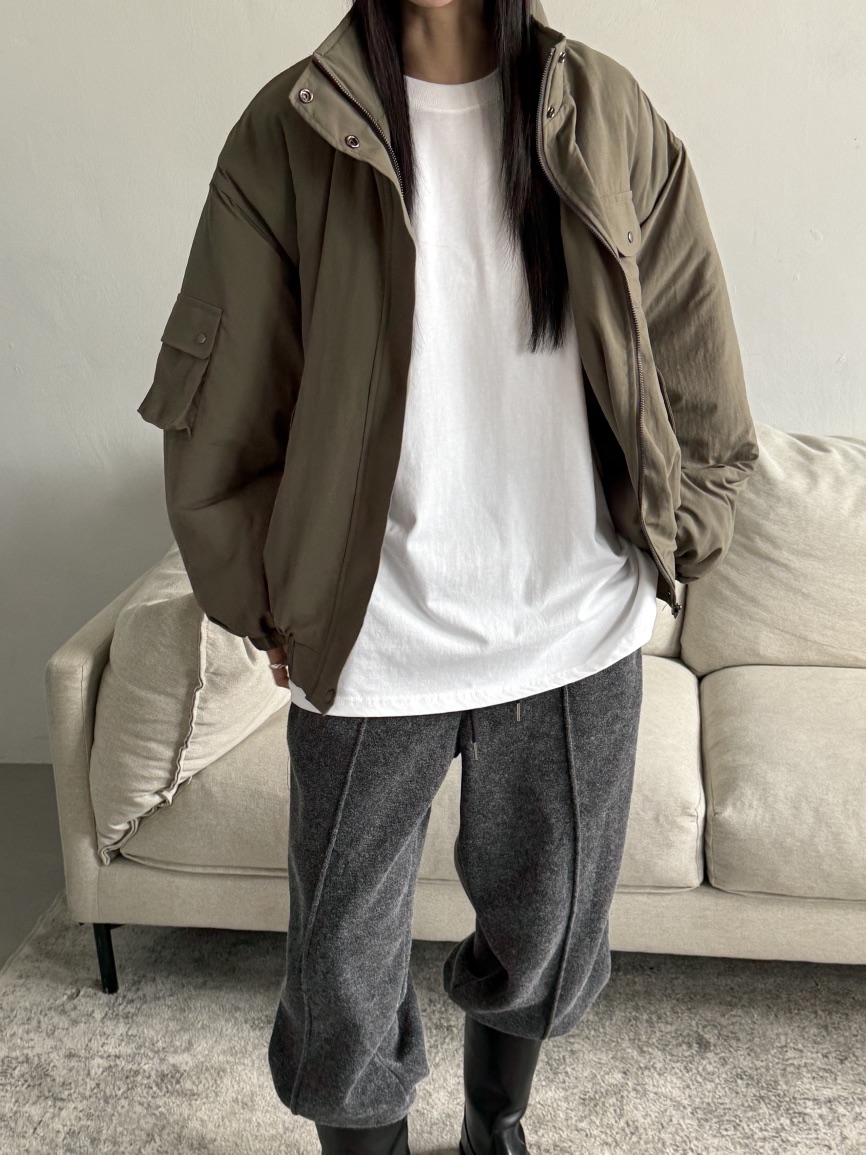 BOOMBINE韓國代購㊣女士新品休閑人氣時尚25秋冬職業推薦夾克BOOMBINE夾克