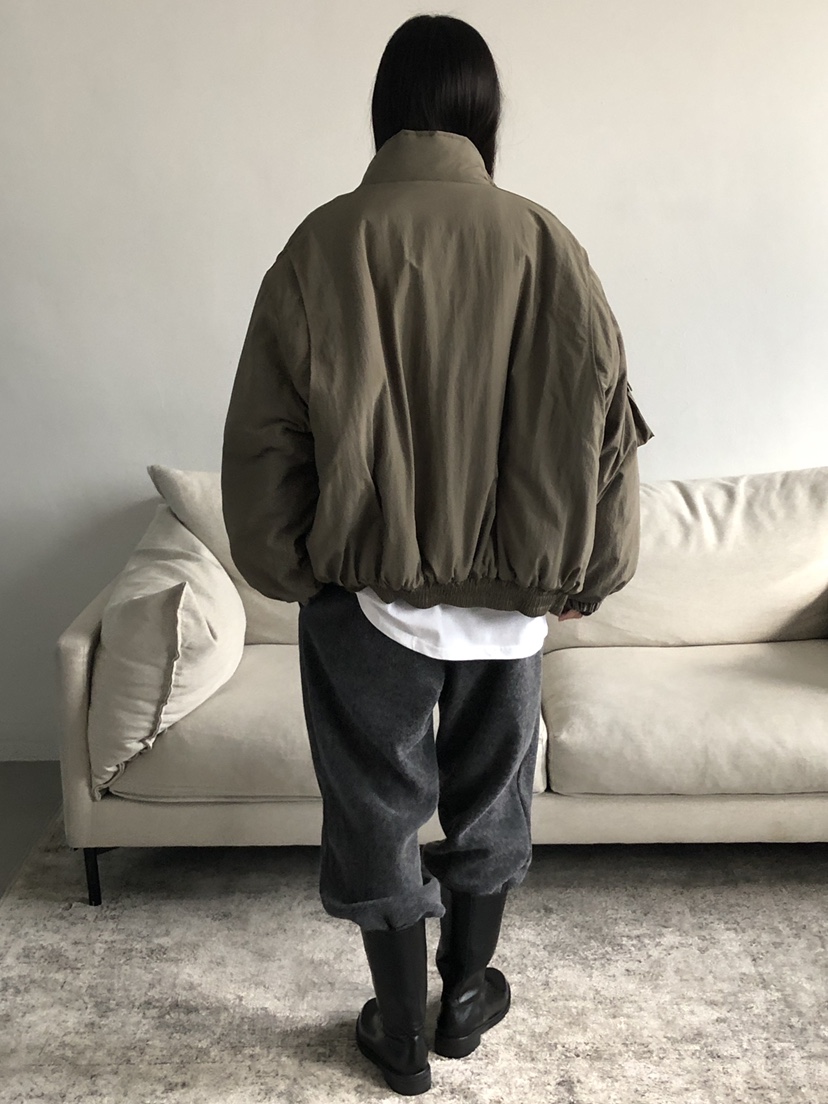 BOOMBINE韓國代購㊣女士新品休閑人氣時尚25秋冬職業推薦夾克BOOMBINE夾克