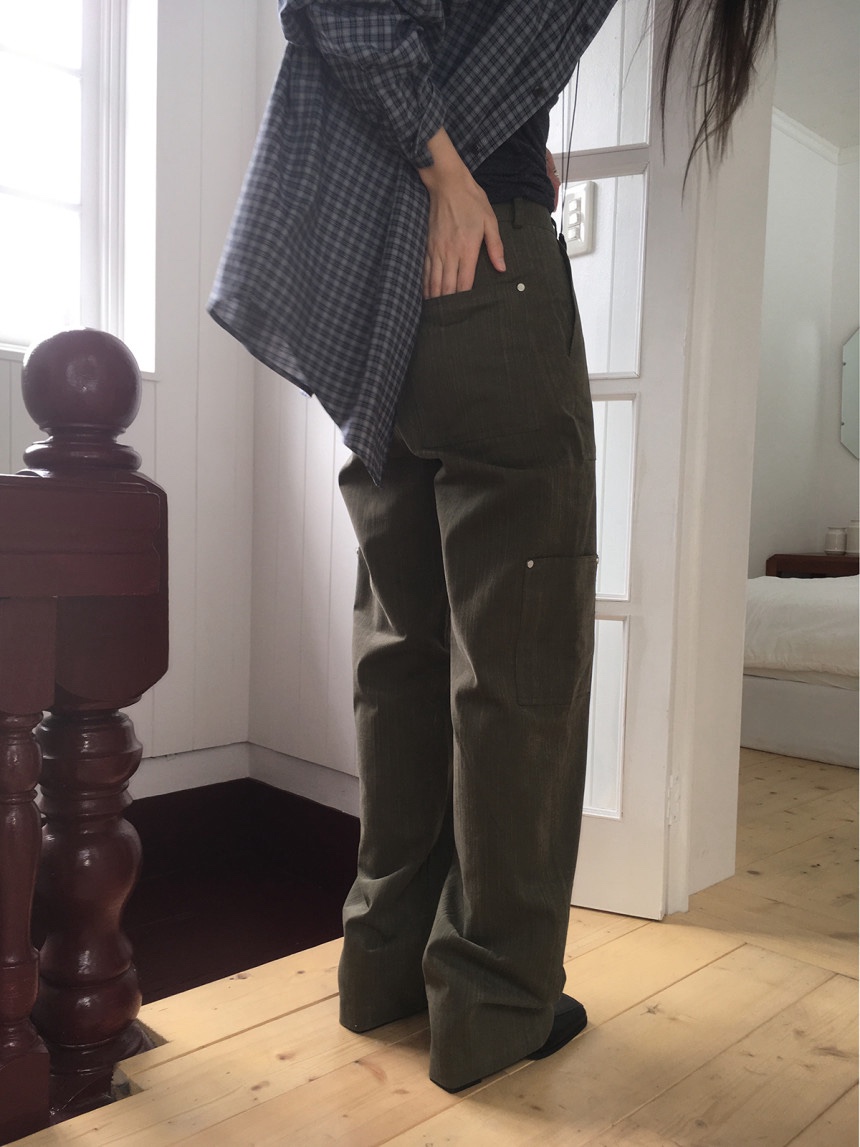 BOOMBINE韓國直郵㊣女士新款職業熱賣25秋冬人氣時尚休閑褲BOOMBINE休閑褲