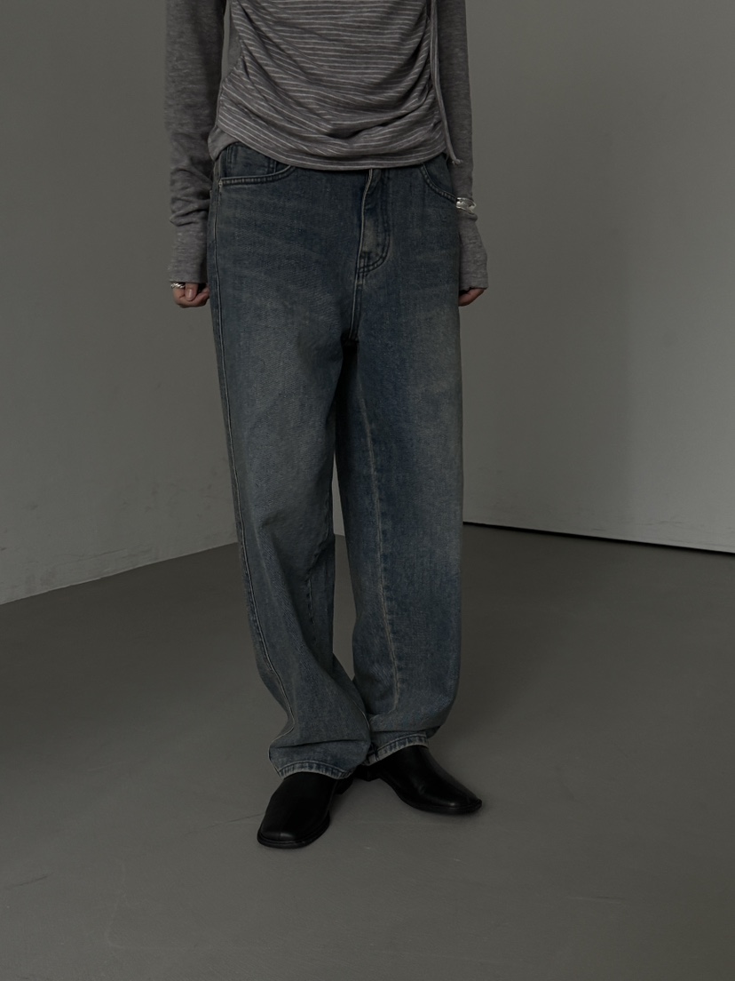 BOOMBINE東大門㊣直郵女士新款時尚休閑人氣熱賣牛仔褲復古BOOMBINE牛仔褲