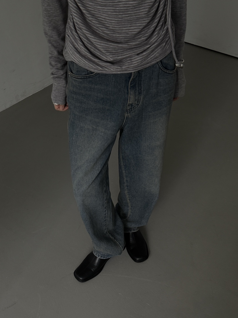 BOOMBINE東大門㊣直郵女士新款時尚休閑人氣熱賣牛仔褲復古BOOMBINE牛仔褲