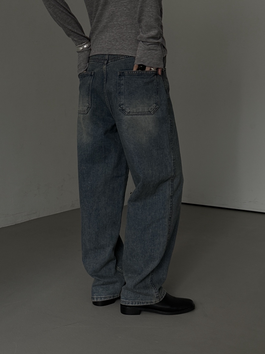 BOOMBINE東大門㊣直郵女士新款時尚休閑人氣熱賣牛仔褲復古BOOMBINE牛仔褲