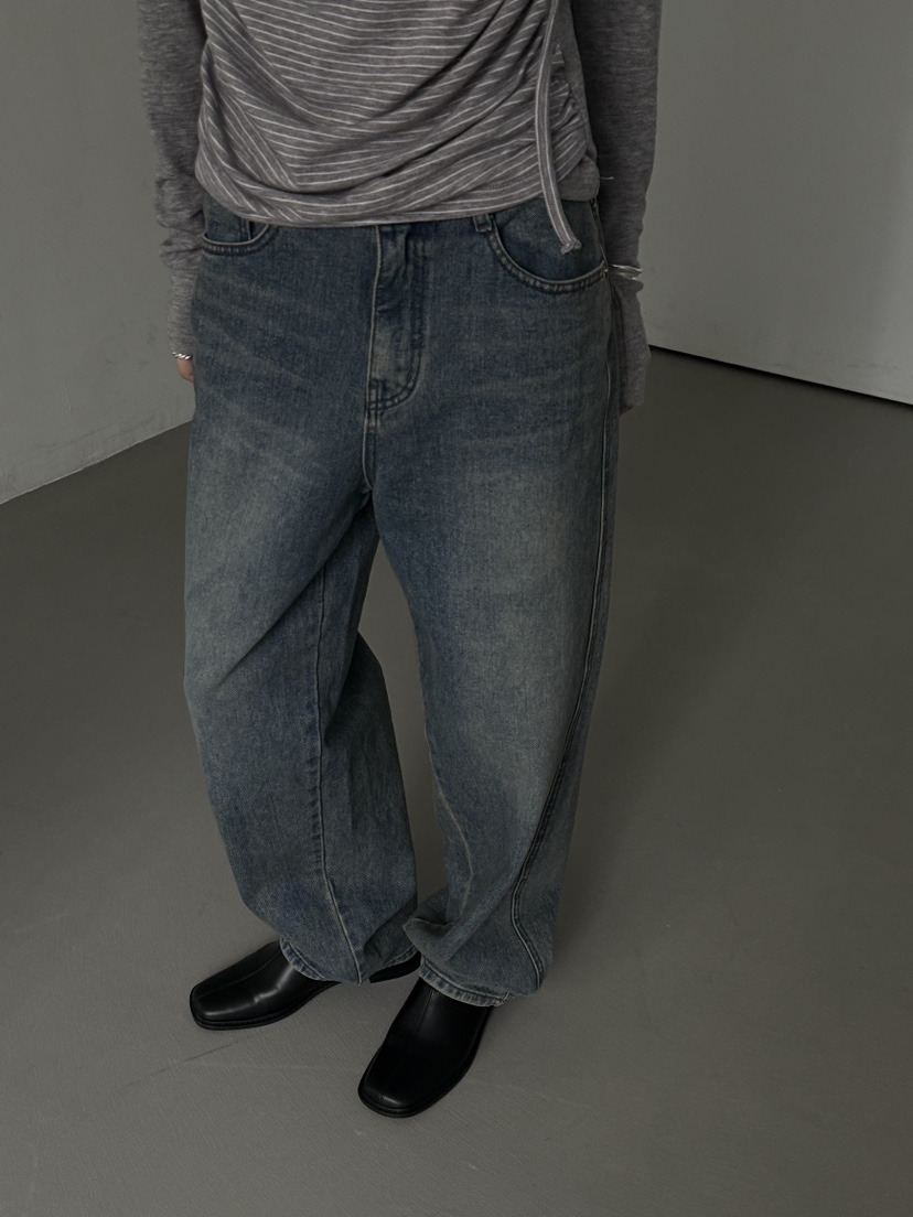 BOOMBINE東大門㊣直郵女士新款時尚休閑人氣熱賣牛仔褲復古BOOMBINE牛仔褲