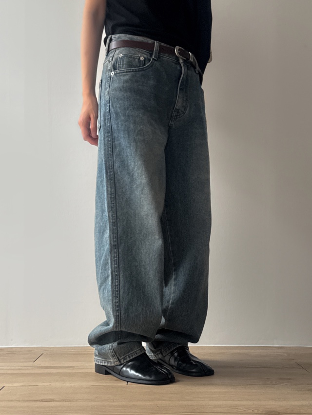 BOOMBINE東大門㊣直郵女士新款時尚休閑人氣熱賣牛仔褲復古BOOMBINE牛仔褲