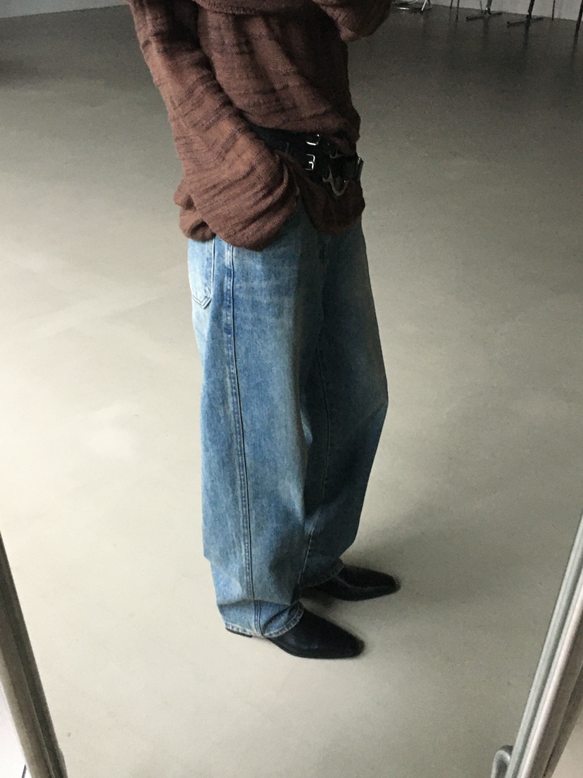 BOOMBINE東大門㊣直郵女士新款時尚休閑人氣熱賣牛仔褲復古BOOMBINE牛仔褲