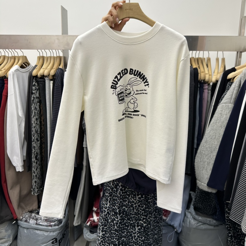 SPECIAL東大門㊣代購女裝新款熱賣25秋冬推薦職業休閑長袖T恤SPECIAL長袖T恤圖色4