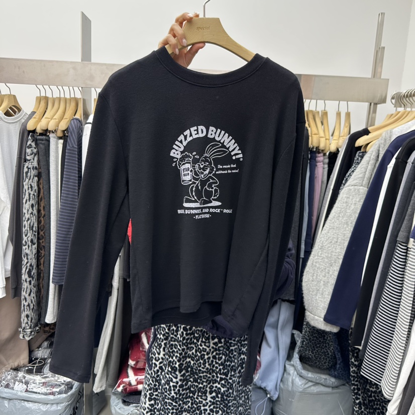 SPECIAL東大門㊣代購女裝新款熱賣25秋冬推薦職業休閑長袖T恤SPECIAL長袖T恤圖色5