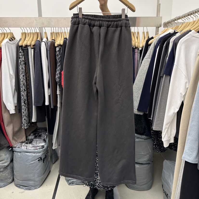 SPECIAL東大門㊣直郵女裝新品25秋冬人氣時尚休閑褲雙排扣加絨SPECIAL休閑褲