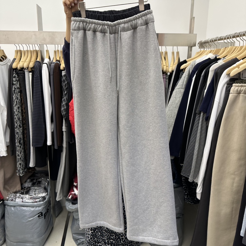 SPECIAL東大門㊣直郵女裝新品25秋冬人氣時尚休閑褲雙排扣加絨SPECIAL休閑褲圖色3