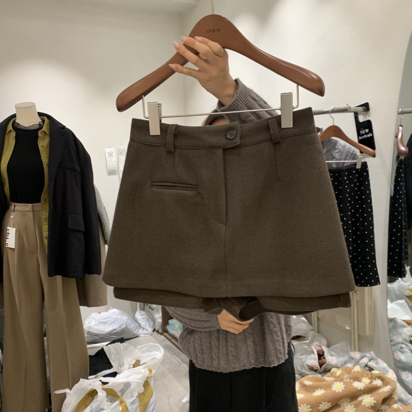 CHAE東大門㊣直郵女士新款25秋冬熱賣休閑推薦人氣短褲蕾絲CHAE短褲圖色2