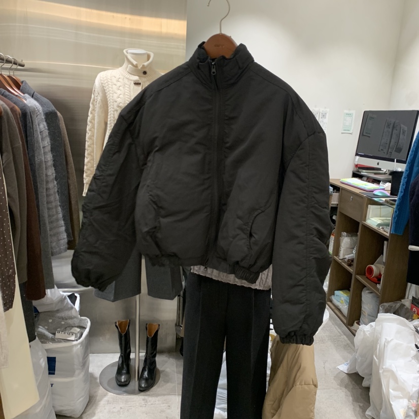 CHAE東大門㊣直郵女裝新款人氣熱賣休閑職業短款羽絨服高領CHAE短款羽絨服圖色2