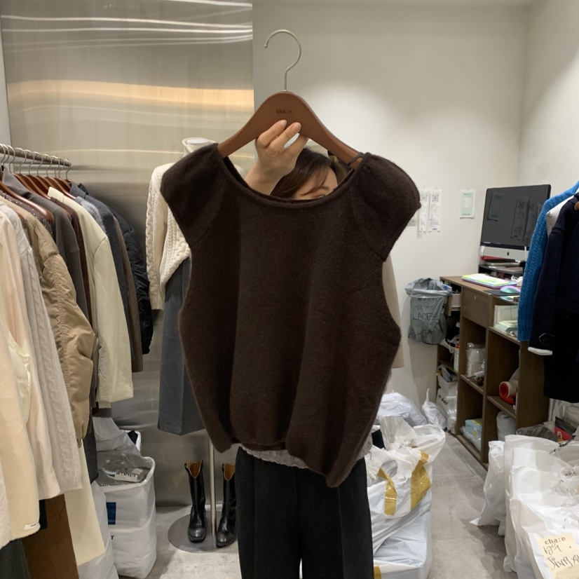 CHAE東大門㊣代購女士新款25秋冬熱賣時尚職業人氣推薦針織衫CHAE針織衫圖色2