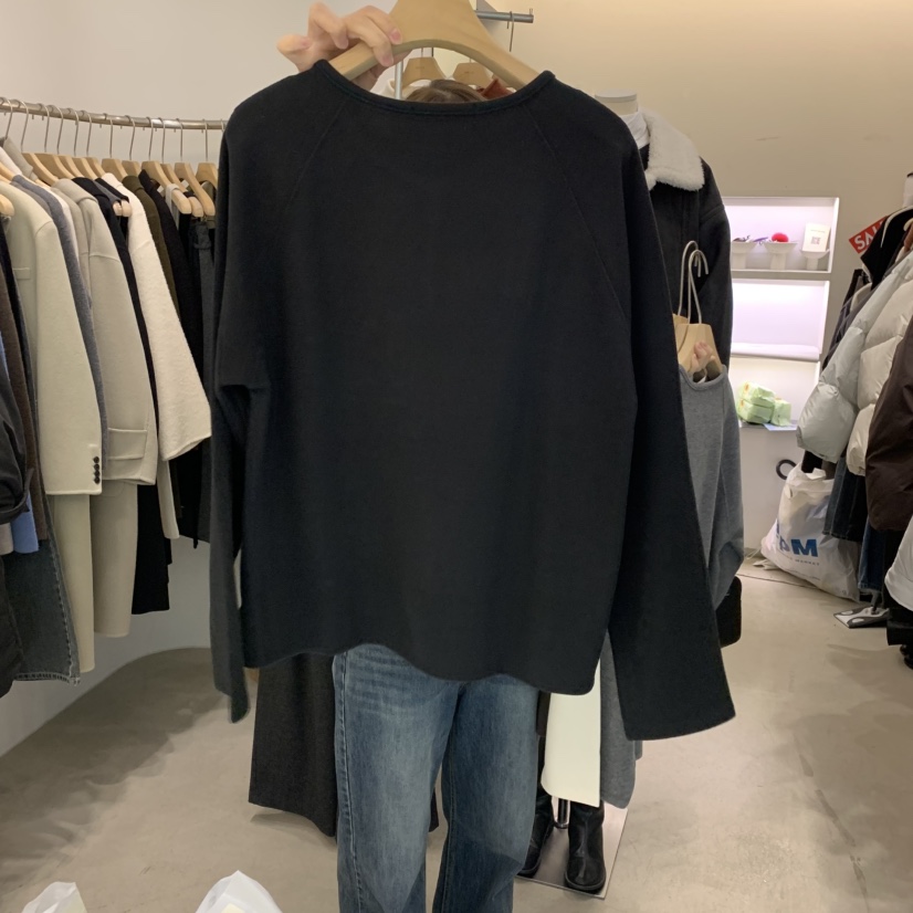 PHILO韓國代購㊣女士新款職業熱賣時尚人氣休閑推薦長袖T恤PHILO長袖T恤