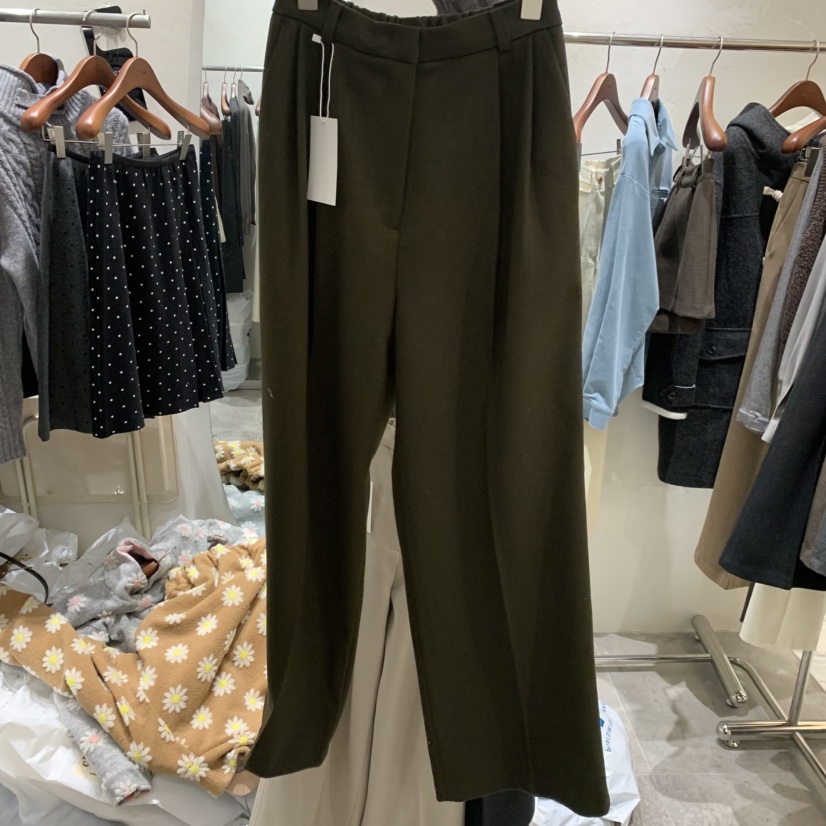 CHAE韓國代購㊣女裝新品推薦時尚25秋冬人氣熱賣職業休閑褲CHAE休閑褲圖色3