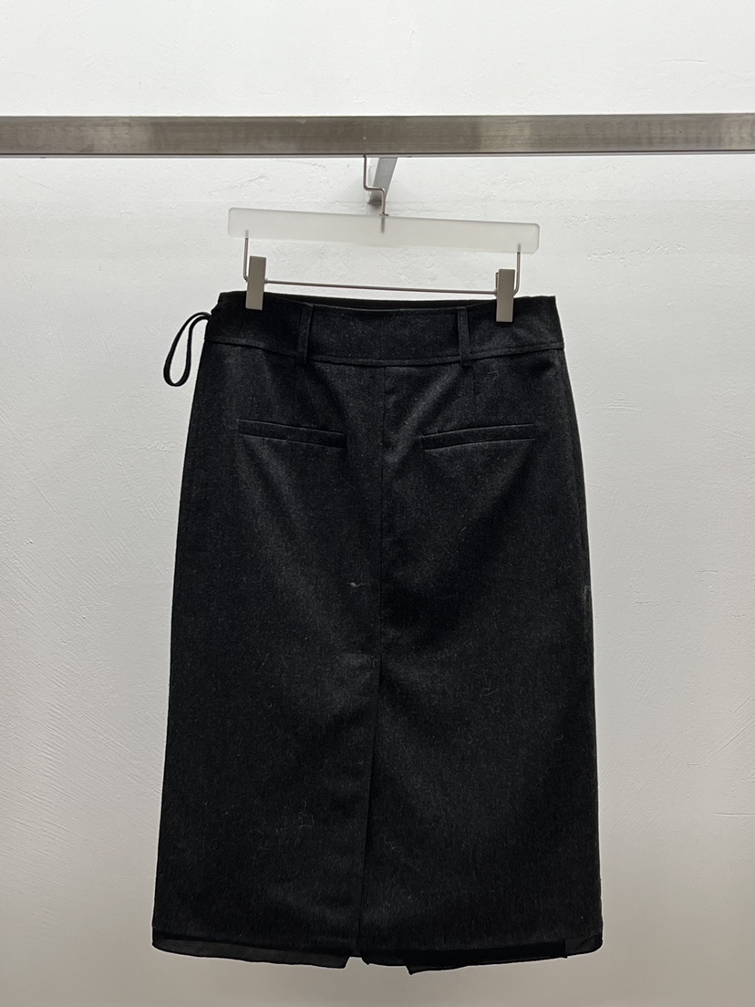 WEARABLE-L東大門㊣代購女裝新品熱賣半身裙中短裙裹身裙羊毛WEARABLE半身裙/中短裙