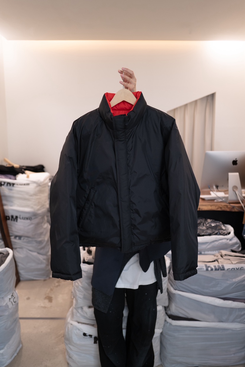 FRIC東大門㊣實拍女士新款休閑人氣短款棉服兩面可穿雙面絨FRIC短款棉服圖色2