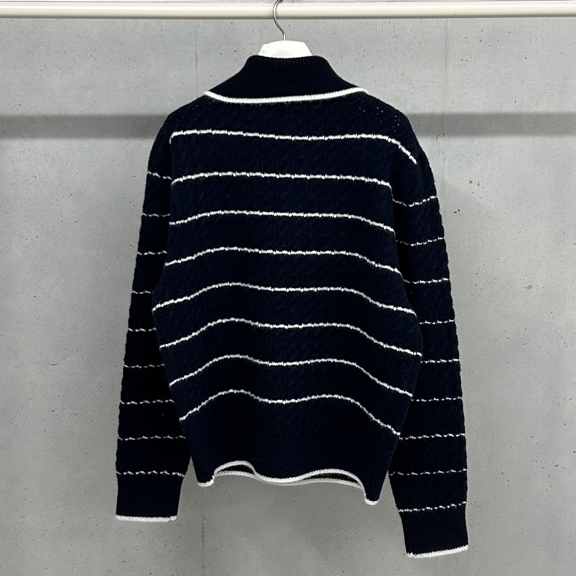 HELDER-P韓國代購㊣女士新款人氣休閑熱賣時尚25秋冬針織衫拉鏈HELDER針織衫