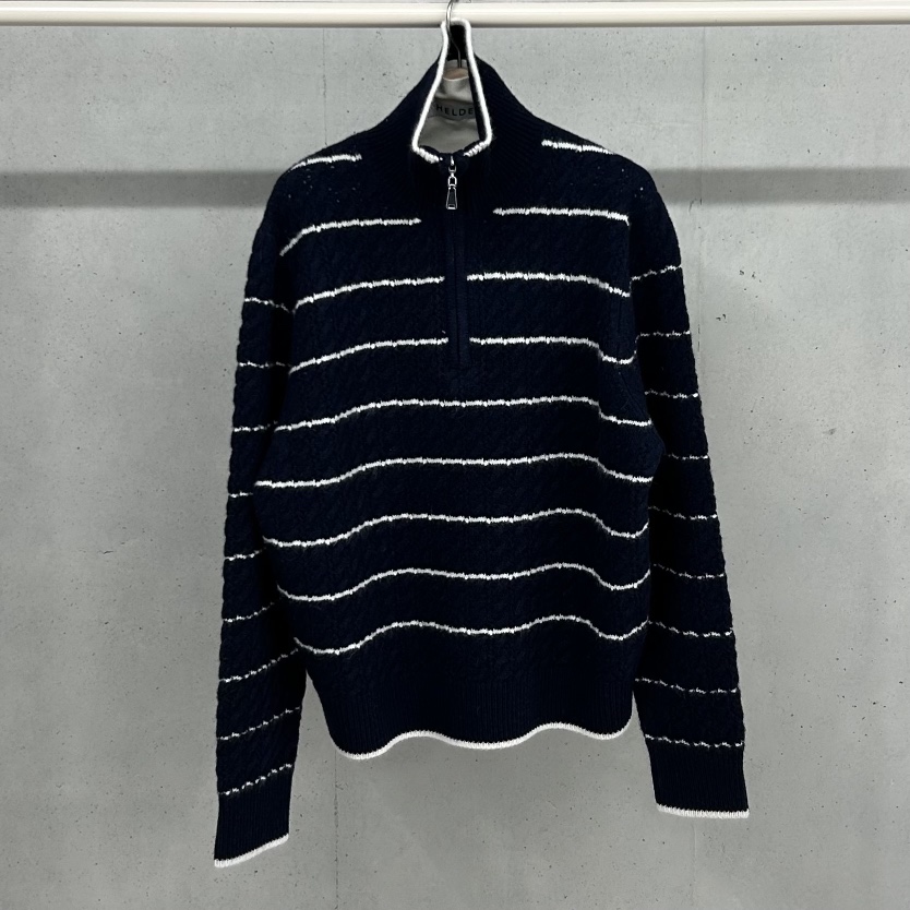 HELDER-P韓國代購㊣女士新款人氣休閑熱賣時尚25秋冬針織衫拉鏈HELDER針織衫圖色2