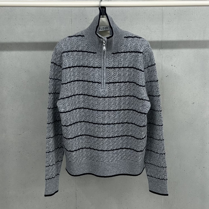 HELDER-P韓國代購㊣女士新款人氣休閑熱賣時尚25秋冬針織衫拉鏈HELDER針織衫圖色3