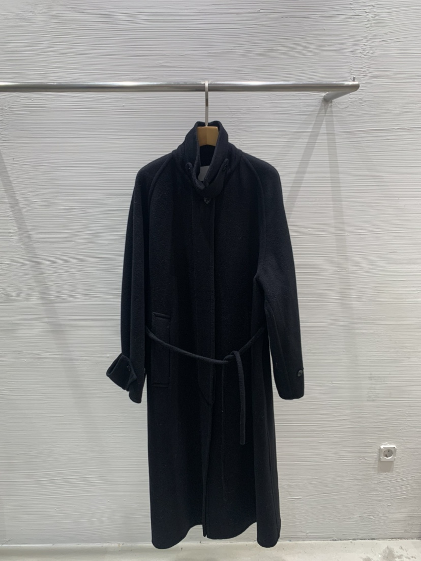 LUCY SALON韓國直郵㊣女裝新品熱賣推薦職業人氣中長款大衣LUCY SALON中長款大衣圖色2黑色