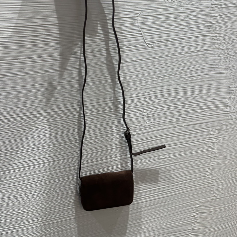 LUCY SALON韓國直郵㊣女裝新品休閑人氣推薦單肩斜跨包麂皮LUCY SALON單肩/斜跨包圖色1