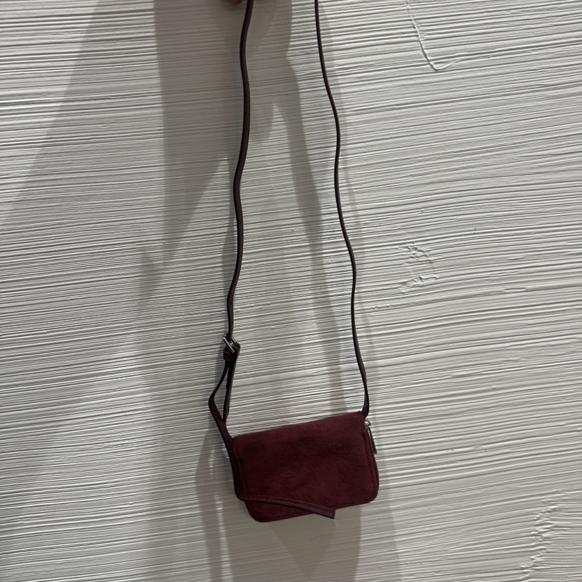 LUCY SALON韓國直郵㊣女裝新品休閑人氣推薦單肩斜跨包麂皮LUCY SALON單肩/斜跨包圖色2