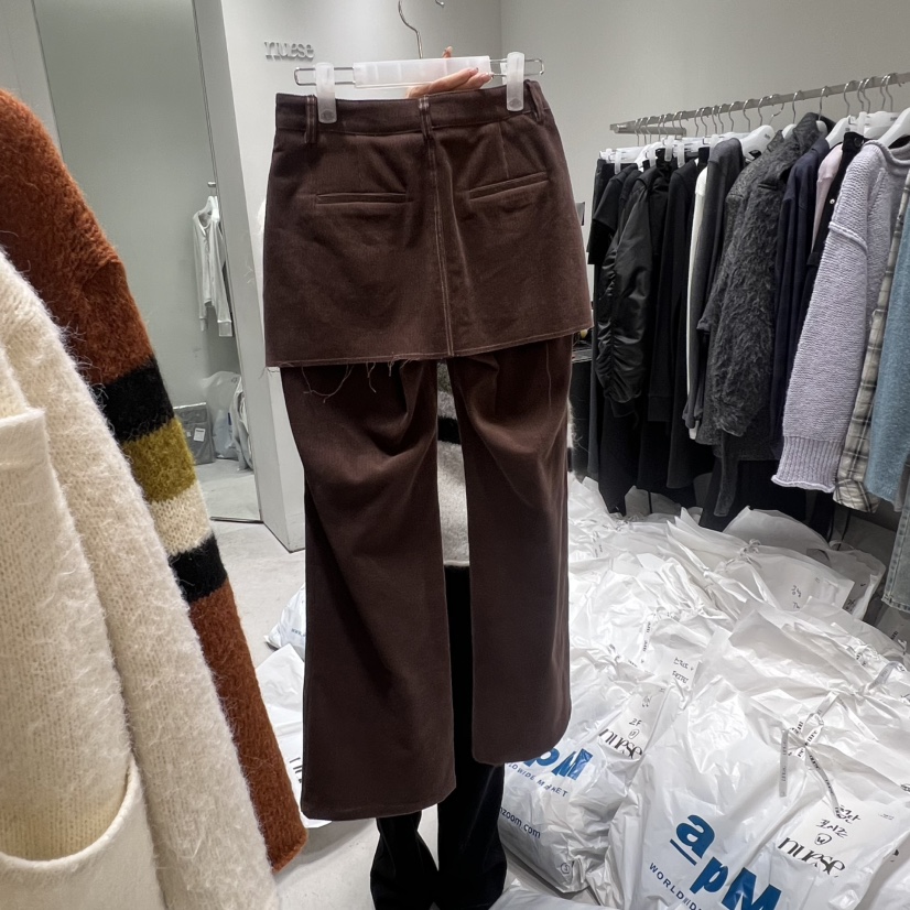 NUESE韓國代購㊣女士新品熱賣推薦人氣職業25秋冬休閑時尚裙褲NUESE裙褲