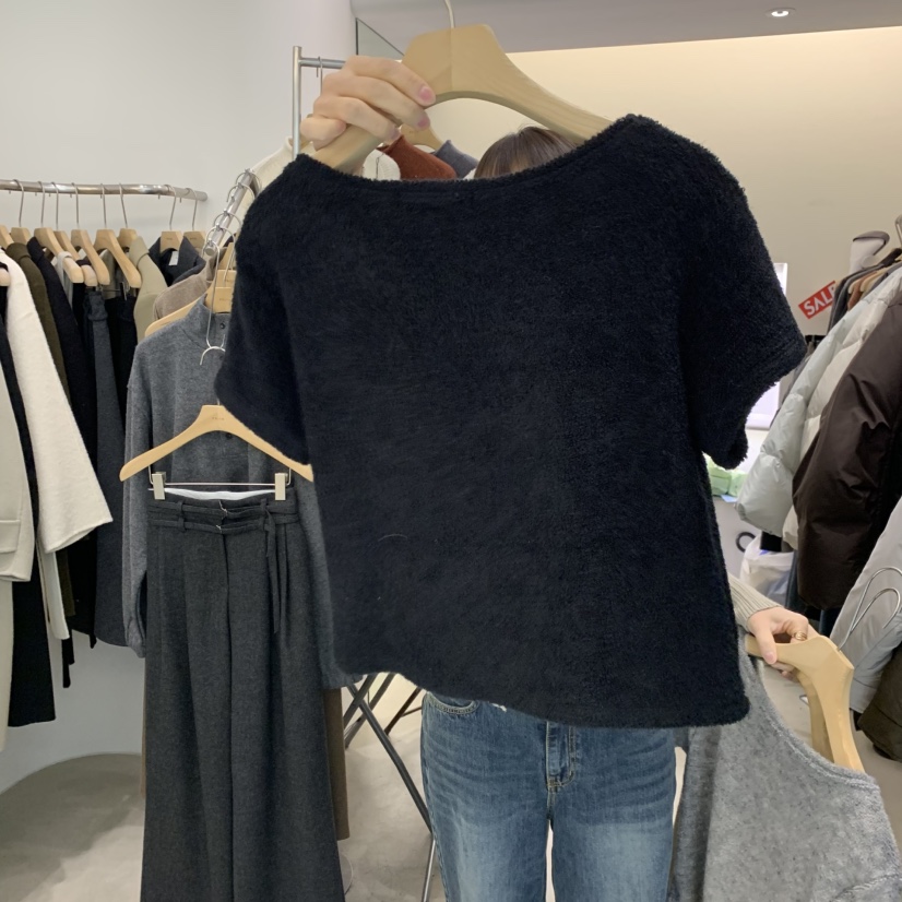 PHILO韓國直郵㊣女裝新品推薦職業熱賣時尚人氣休閑25秋冬T恤PHILOT恤