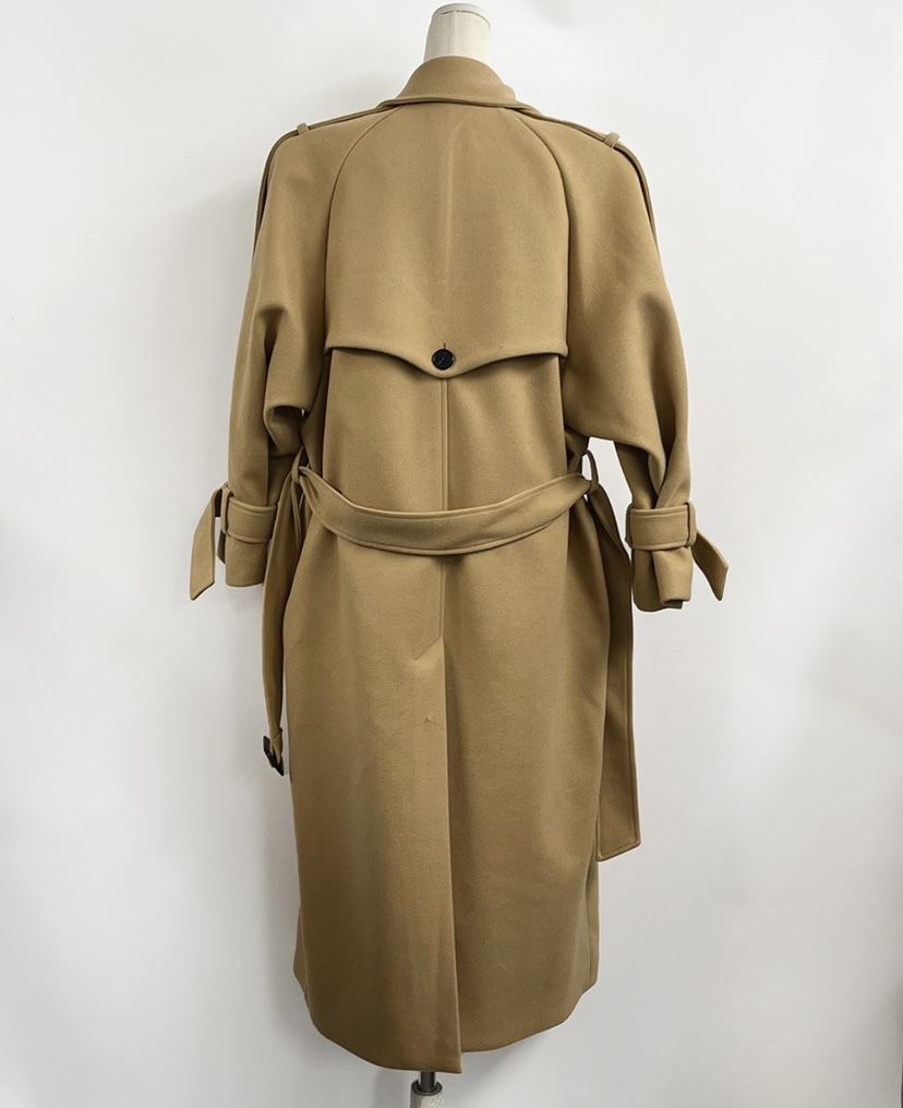 PAIRING韓國直郵㊣女士新品休閑人氣熱賣25秋冬中長款大衣含腰帶PAIRING中長款大衣