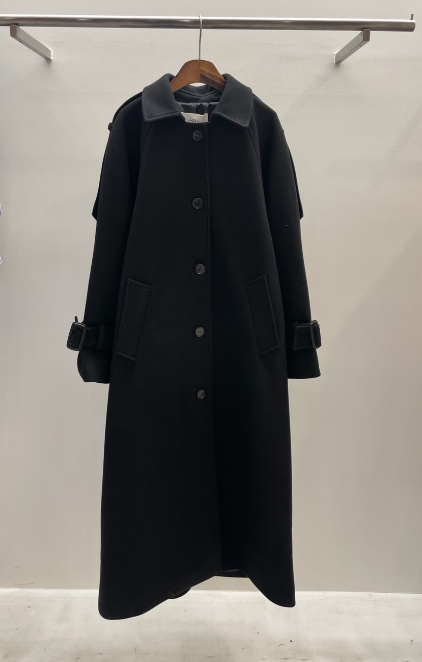 PAIRING韓國直郵㊣女士新品休閑人氣熱賣25秋冬中長款大衣含腰帶PAIRING中長款大衣圖色3