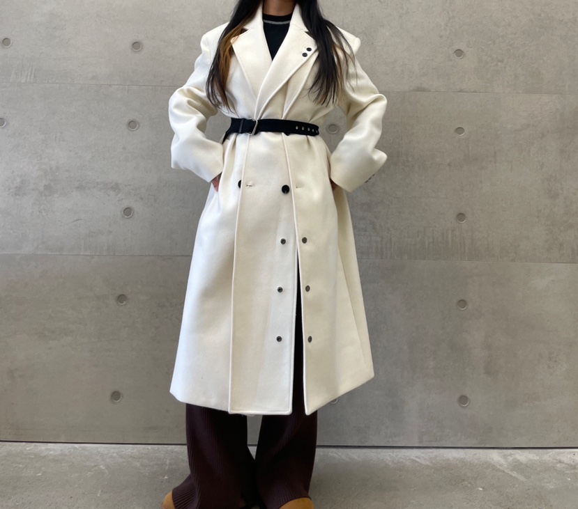 PAIRING東大門㊣代購女士新品休閑推薦人氣25秋冬中長款大衣羊毛PAIRING中長款大衣