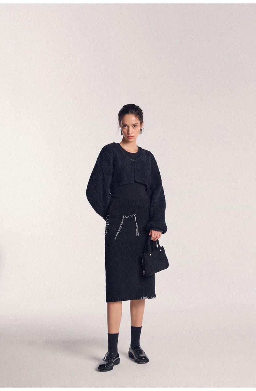 PAIRING東大門㊣直郵女士新品職業熱賣推薦針織衫不含內搭羊毛PAIRING針織衫