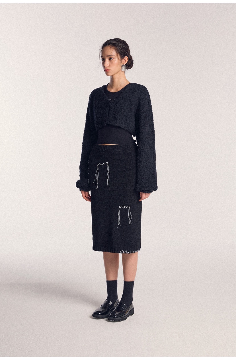 PAIRING東大門㊣直郵女士新品職業熱賣推薦針織衫不含內搭羊毛PAIRING針織衫