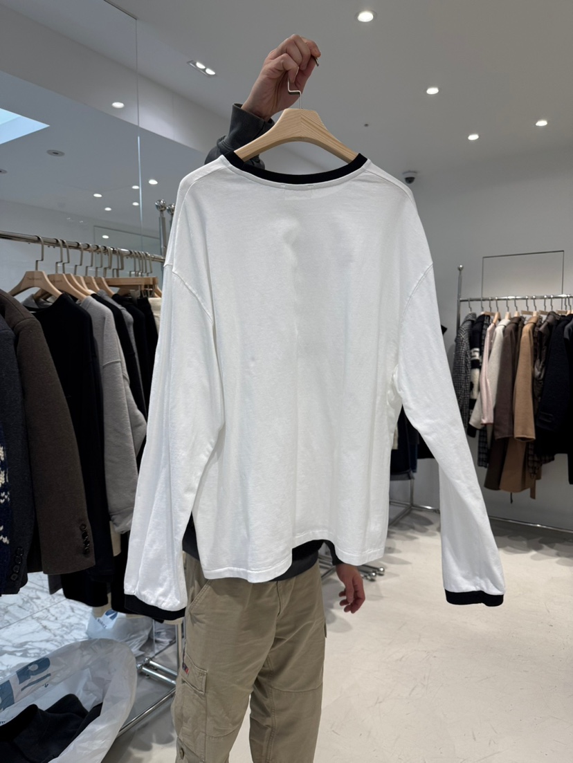 THE BRUNCH韓國直郵㊣女士新品休閑25秋冬職業人氣長袖T恤THE BRUNCH長袖T恤