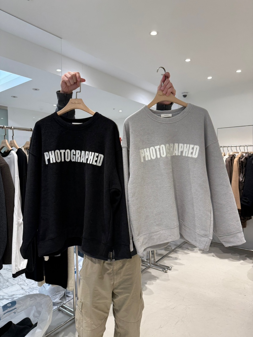 THE BRUNCH東大門㊣代購女裝新品25秋冬人氣休閑熱賣時尚衛衣THE BRUNCH衛衣