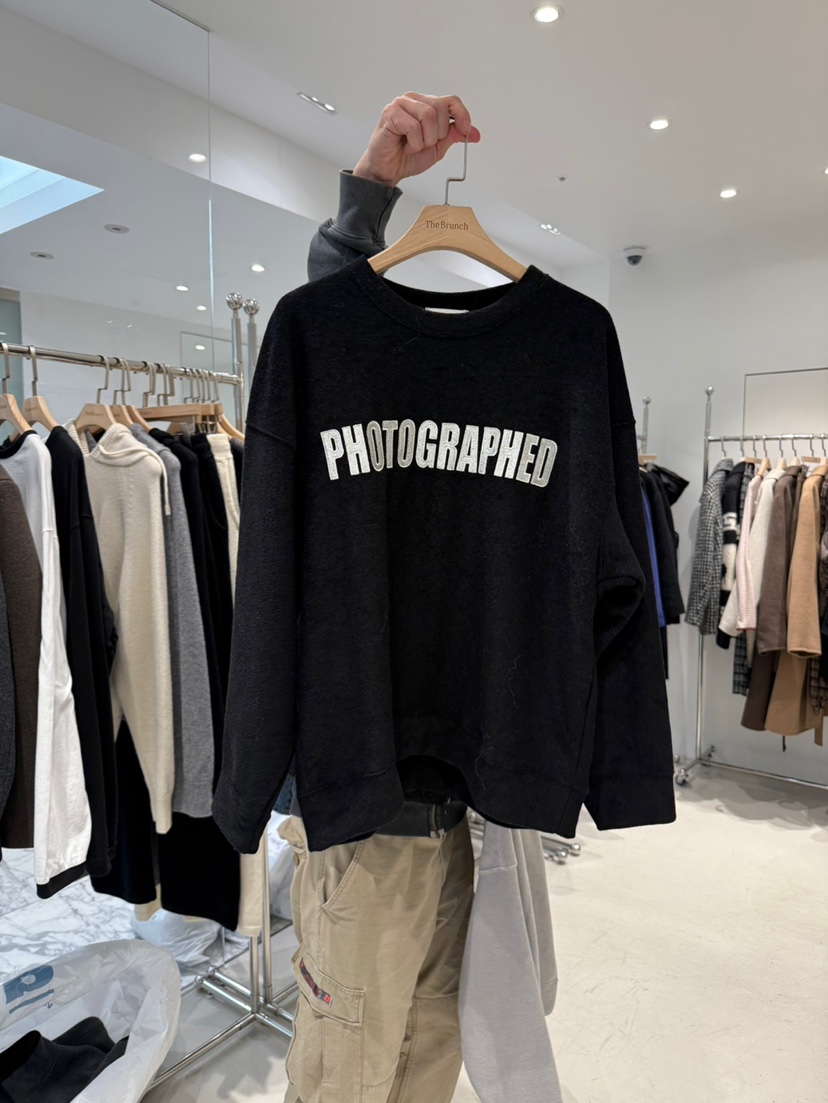 THE BRUNCH東大門㊣代購女裝新品25秋冬人氣休閑熱賣時尚衛衣THE BRUNCH衛衣圖色2