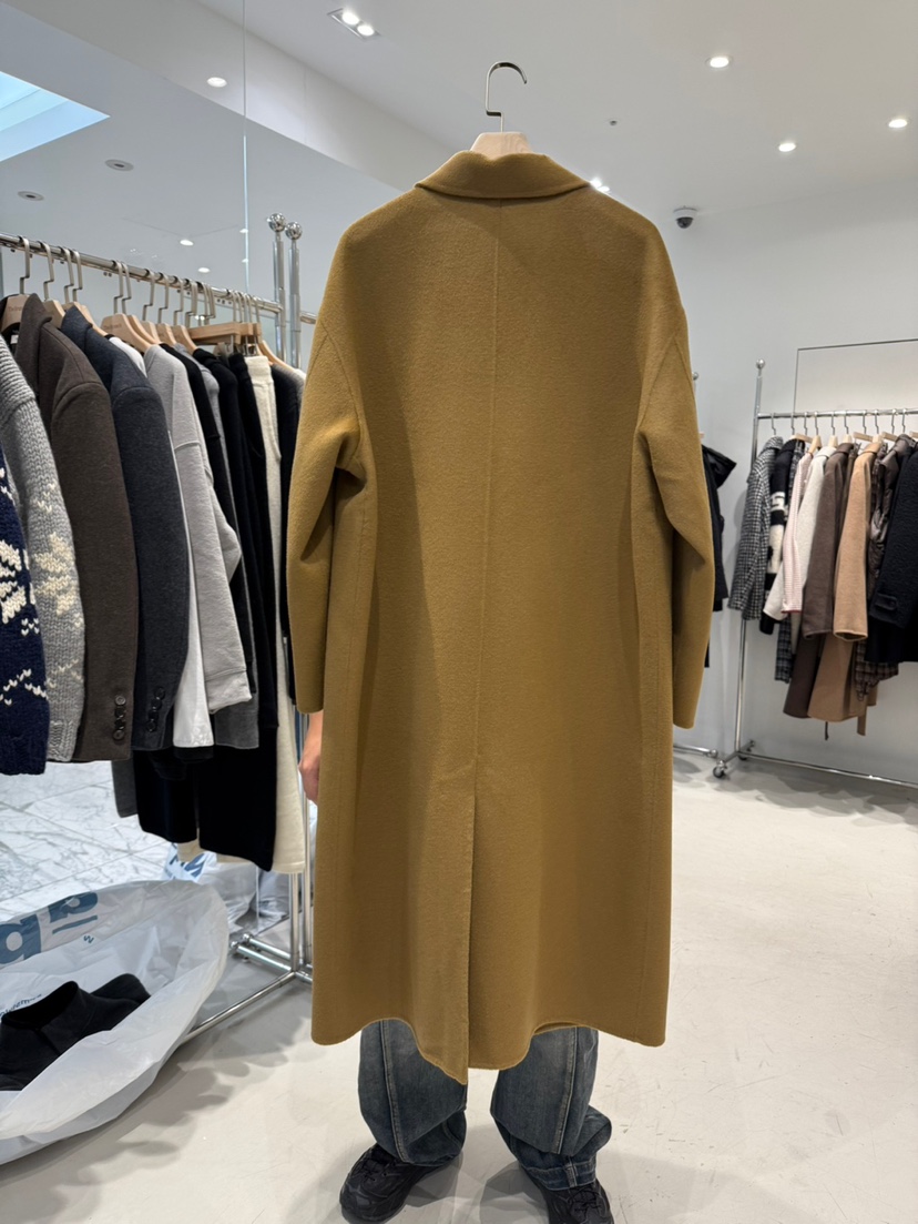 THE BRUNCH東大門㊣直郵女裝新品25秋冬職業熱賣中長款大衣THE BRUNCH中長款大衣