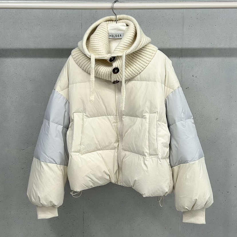 HELDER-P韓國直郵㊣女士新品25秋冬短款羽絨服鴨子羽絨含帽子套裝鴨絨HELDER短款羽絨服圖色1