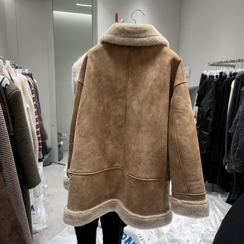 NUESE東大門㊣直郵女士新品時尚職業熱賣人氣休閑中長款大衣NUESE中長款大衣